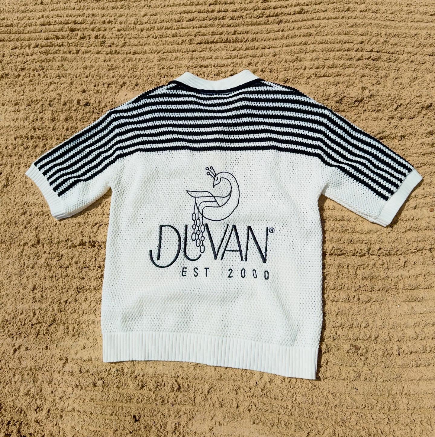 Ladies Noir Crochet shirt